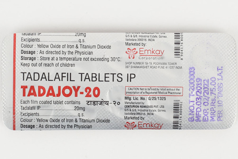 Tadajoy 20 mg (Сиалис 20 мг)