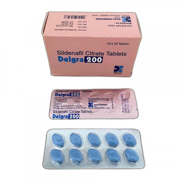 Delgra 200 mg (Виагра 200 мг)