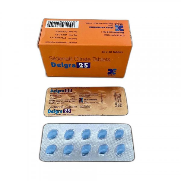 Delgra 25 mg (Виагра 25 мг)