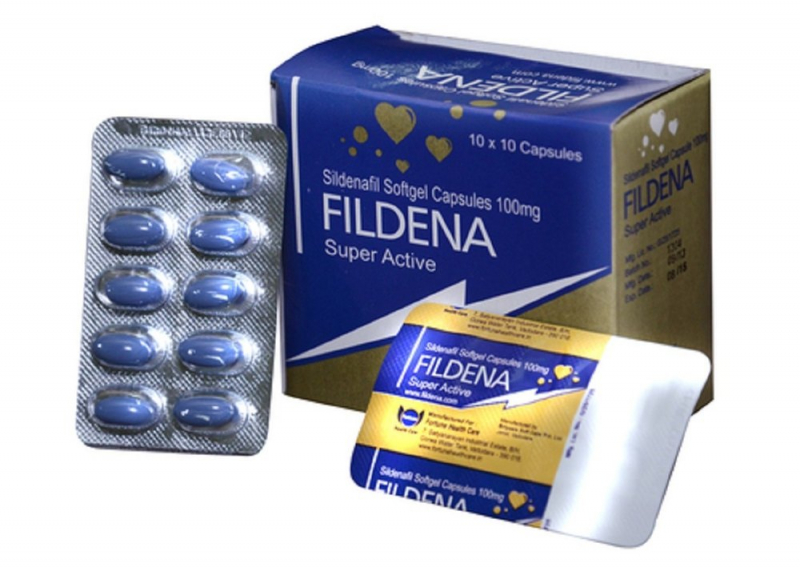 Fildena Super active(Виагра 100 мг)