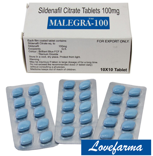 Malegra 100 mg (Виагра 100 мг)