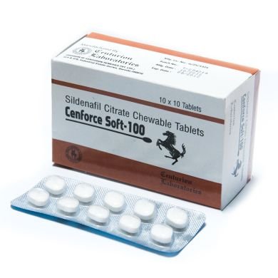 Cenforce Soft 100 mg (Виагра 100 мг)