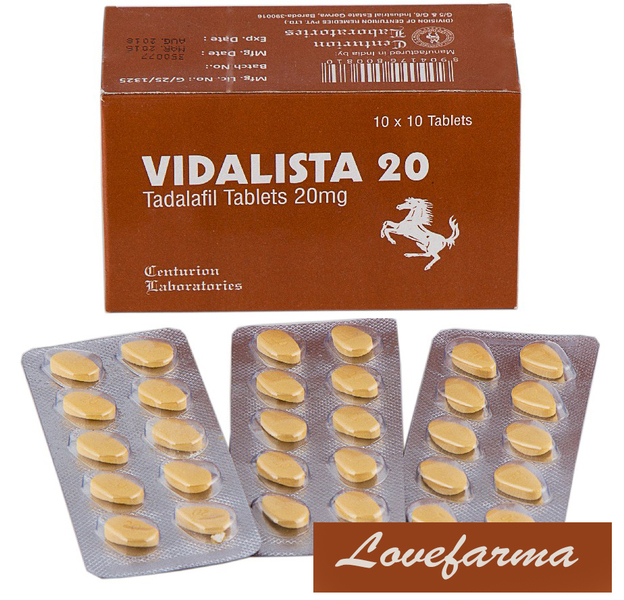 Vidalista 20 mg (Сиалис 20 мг)