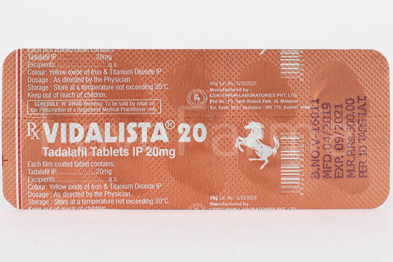 Vidalista 20 mg (Сиалис 20 мг)