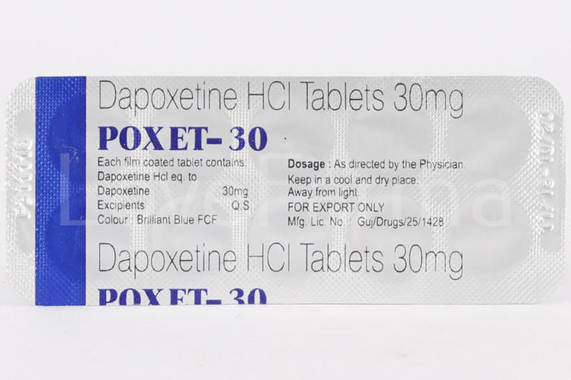 Poxet 30 mg (Дапоксетин 30 мг)