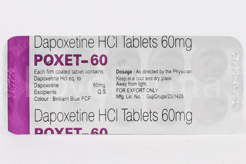 Poxet 60 mg (Дапоксетин 60 мг)